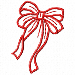 Ribbions And Bows Embroidery Design 5 Ribbions And Bows Embroidery Design 5